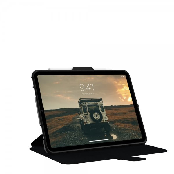 Urban Armor Gear (UAG) iPad 10.9 (10. sukupolvi)/iPad 11 (A16) Scout Folio -kotelo, musta/oliivi