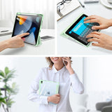Dux Ducis iPad 10.9 (10. sukupolvi)/iPad 11 (A16) kotelo TOBY-sarja Vihreä