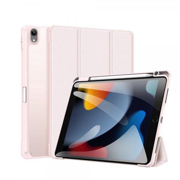Dux Ducis iPad 10.9 (gen 10)/iPad 11 (A16) kotelo, TOBY-sarja, vaaleanpunainen