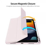 Dux Ducis iPad 10.9 (gen 10)/iPad 11 (A16) kotelo, TOBY-sarja, vaaleanpunainen