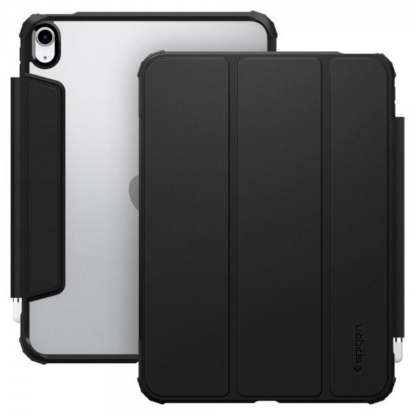 Spigen iPad 10.9 (10. sukupolvi)/iPad 11 (A16) Ultra Hybrid Pro -suojakuori, musta
