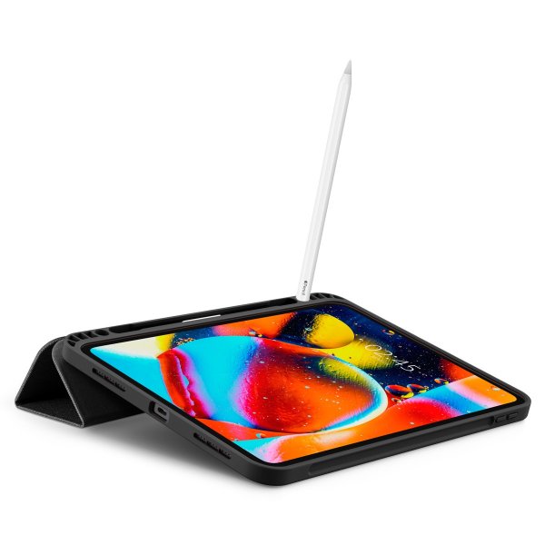 Spigen iPad 10.9 (10. sukupolvi)/iPad 11 (A16) Urban Fit -suojakotelo, musta