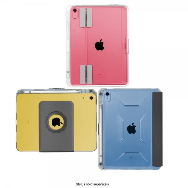 Targus iPad 10.9 (10. sukupolvi)/iPad 11 (A16) Pro-Tek Clear -suojakuori, musta