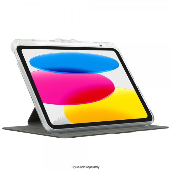 Targus iPad 10.9 (10. sukupolvi)/iPad 11 (A16) kotelo VersaVu Clear, musta