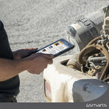 4smarts iPad 10.9 (10. sukupolvi)/iPad 11 (A16) Active Pro Rugged Case -suojakotelo, musta