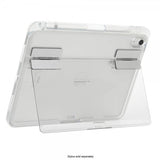 Targus iPad 10.9 (10. gen)/iPad 11 (A16) -suojakotelo Click-In Clear + Kickstand, läpinäkyvä