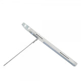 Targus iPad 10.9 (10. gen)/iPad 11 (A16) -suojakotelo Click-In Clear + Kickstand, läpinäkyvä