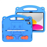 Dux Ducis iPad 10.9 (10. sukupolvi)/iPad 11 (A16) suojakuori, Panda sininen