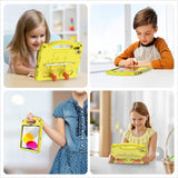 Dux Ducis iPad 10.9 (10. sukupolvi)/iPad 11 (A16) -kuori Panda keltainen