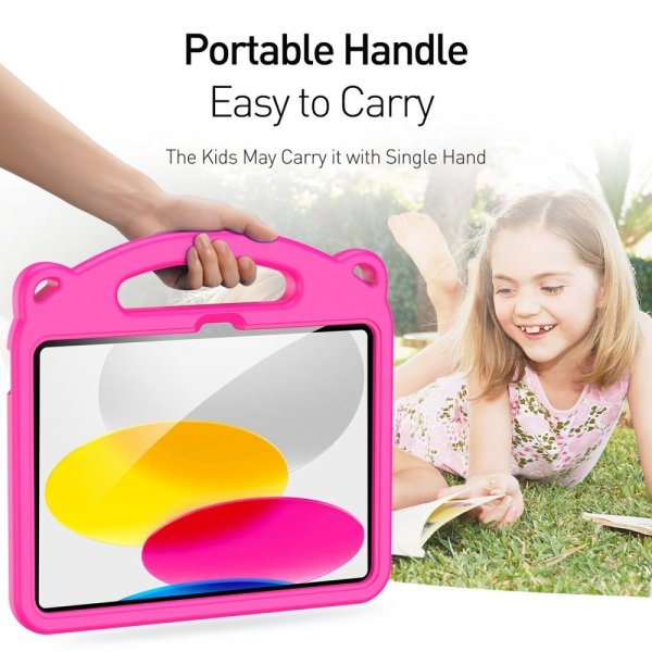 Dux Ducis iPad 10.9 (10. sukupolvi)/iPad 11 (A16) -kuori Panda Magenta