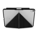 Pipetto iPad 10.9 (10. sukupolvi)/iPad 11 (A16) kotelo Origami No3 Pencil Case Musta