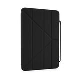 Pipetto iPad 10.9 (10. sukupolvi)/iPad 11 (A16) kotelo Origami No3 Pencil Case Musta