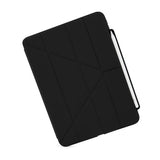 Pipetto iPad 10.9 (10. sukupolvi)/iPad 11 (A16) kotelo Origami No3 Pencil Case Musta