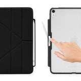 Pipetto iPad 10.9 (10. sukupolvi)/iPad 11 (A16) kotelo Origami No3 Pencil Case Musta