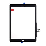 iPad 6 lasi kosketusnäytöllä Premium - Musta