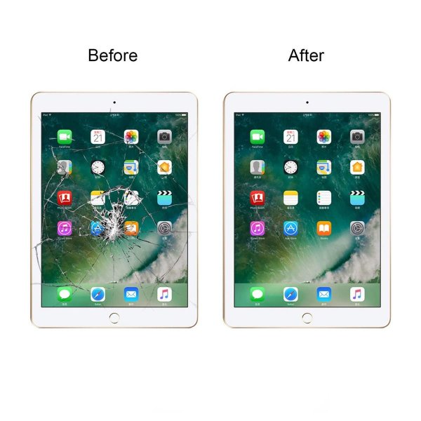 iPad 9 10.2 2021 Lasinen Kosketusnäyttö OEM - Valkoinen