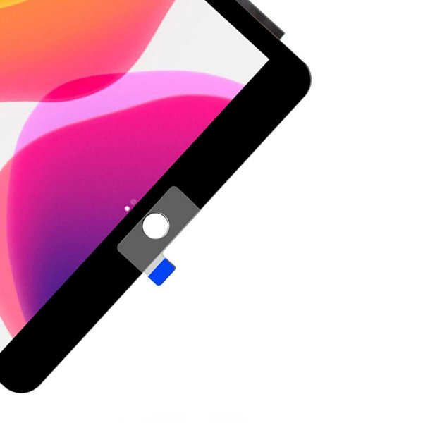 iPad 9 10.2 2021 Lasinen Kosketusnäyttö Premium - Musta