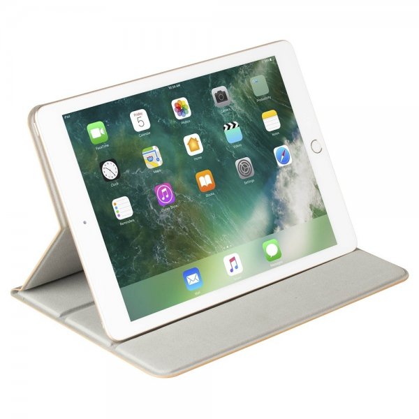 Krusell iPad 9.7 2017/2018 -suojakuori Tanum Cover Vintage Nude