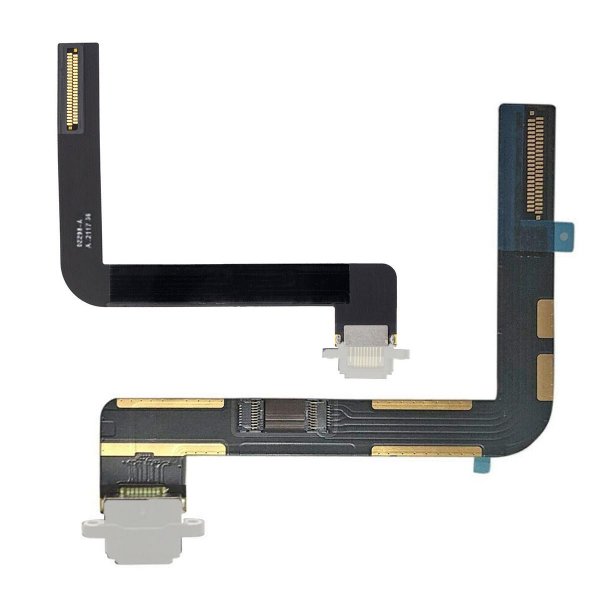 iPad 9 2021 Latausliittimen joustokaapeli - Valkoinen
