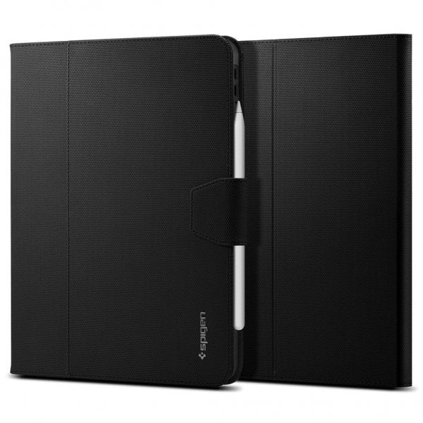 Spigen iPad Air 10.9 2020/2022 kotelo Liquid Air Folio Musta