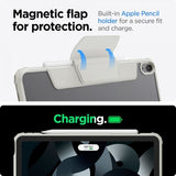 Spigen iPad Air 10.9 (sukupolvi 4/5)/iPad Air 11 (M2/M3/M4) Suojakotelo Air Skin Pro Harmaa