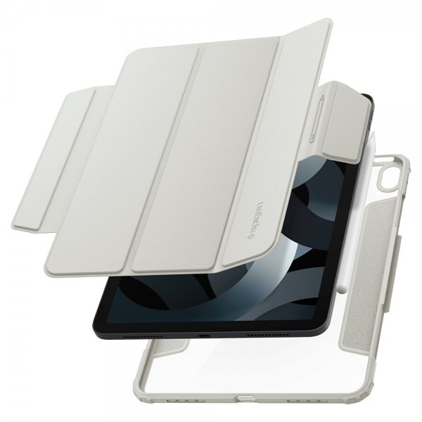 Spigen iPad Air 10.9 (sukupolvi 4/5)/iPad Air 11 (M2/M3/M4) Suojakotelo Air Skin Pro Harmaa