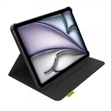 Gecko Covers iPad Air 10.9 (sukupolvi 4/5)/iPad Air 11 (M2/M3/M4) Fodral Cactus Folio Musta