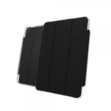 ZAGG iPad Air 11 (M2/M3/M4) Crystal Palace Folio -kotelo, musta/läpinäkyvä