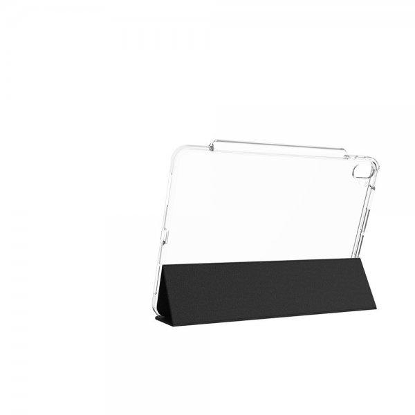ZAGG iPad Air 11 (M2/M3/M4) Crystal Palace Folio -kotelo, musta/läpinäkyvä