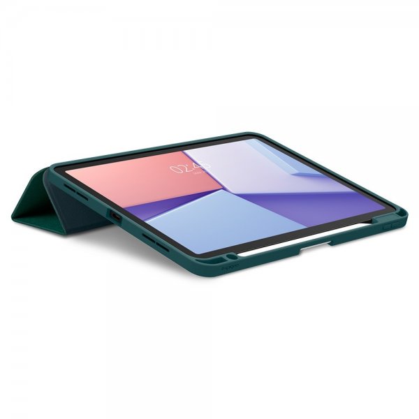 Spigen iPad Air 11 (M2/M3/M4) -suojakotelo, Urban Fit, Midnight Green