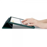 Spigen iPad Air 11 (M2/M3/M4) -suojakotelo, Urban Fit, Midnight Green