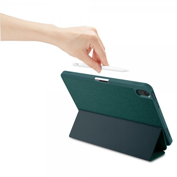 Spigen iPad Air 11 (M2/M3/M4) -suojakotelo, Urban Fit, Midnight Green