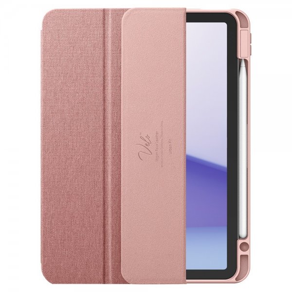 Spigen iPad Air 11 (M2/M3/M4) Urban Fit -suojakotelo, ruusukulta