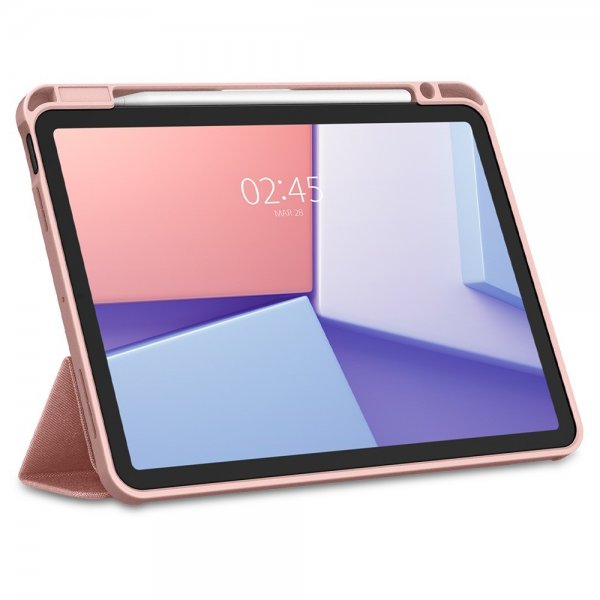 Spigen iPad Air 11 (M2/M3/M4) Urban Fit -suojakotelo, ruusukulta