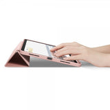 Spigen iPad Air 11 (M2/M3/M4) Urban Fit -suojakotelo, ruusukulta