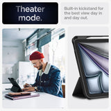 Spigen iPad Air 11 (M2/M3/M4) Urban Fit -kotelo, musta