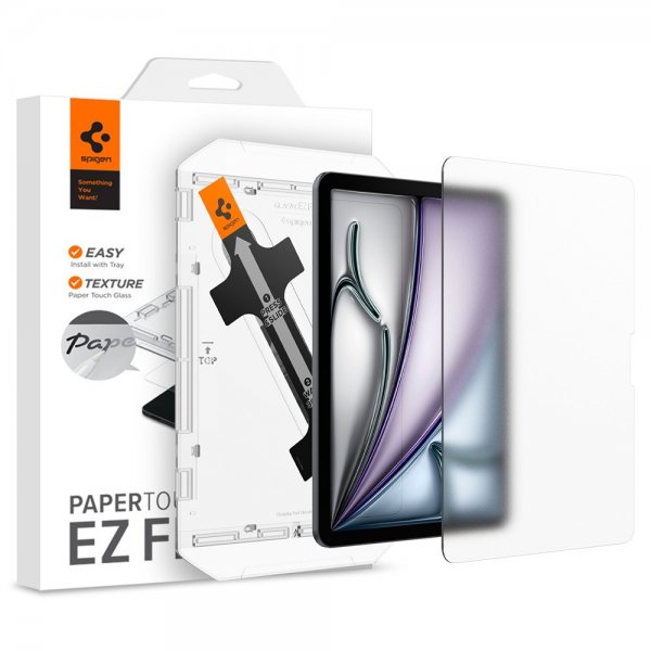Spigen iPad Air 11 (M2/M3/M4) Näytönsuoja Paper Touch EZ Fit