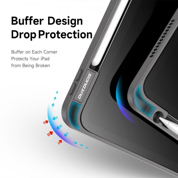 Dux Ducis iPad Air 11 (M2/M3/M4) Suojakotelo Magi Series Harmaa