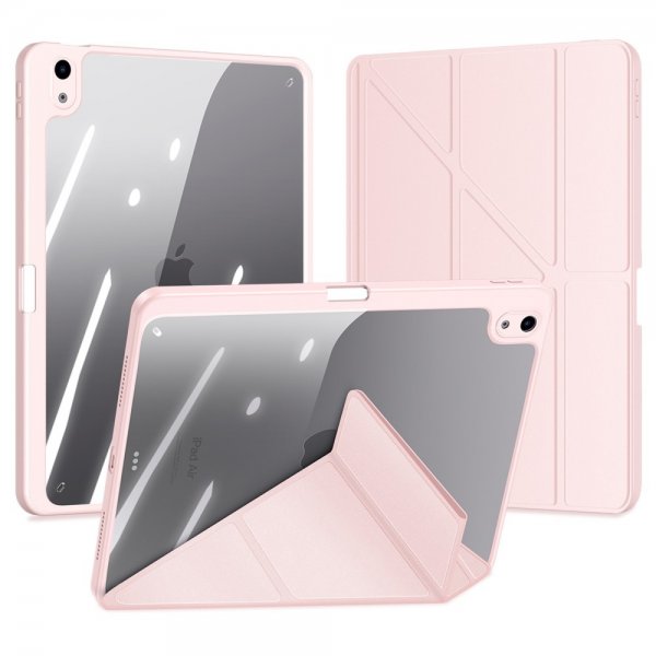 Dux Ducis iPad Air 11 (M2/M3/M4) Suojakuori Magi-sarja Vaaleanpunainen