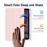 Dux Ducis iPad Air 11 (M2/M3/M4) Suojakuori Magi-sarja Vaaleanpunainen