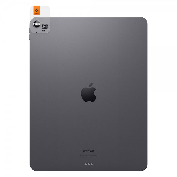 Spigen iPad Air 11 (M2/M3/M4)/iPad Air 13 (M2/M3/M4) Kamerans suojaus GLAS.tR EZ Fit Optik Pro Space Grey