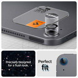 Spigen iPad Air 11 (M2/M3/M4)/iPad Air 13 (M2/M3/M4) Kamerans suojaus GLAS.tR EZ Fit Optik Pro Space Grey