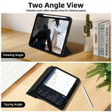 4smarts iPad Air 11 (M2/M3/M4)/iPad Pro 11 (2./3./4. sukupolvi) -kotelo Folio Case Basic, musta