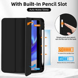 4smarts iPad Air 11 (M2/M3/M4)/iPad Pro 11 (2./3./4. sukupolvi) -kotelo Folio Case Basic, musta