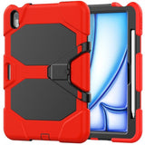 iPad Air 11 (M2/M3/M4) Suojakuori Heavy Duty Armor Punainen