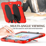 iPad Air 11 (M2/M3/M4) Suojakuori Heavy Duty Armor Punainen