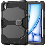 iPad Air 11 (M2/M3/M4) Suojakuori Heavy Duty Armor Musta
