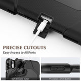 iPad Air 11 (M2/M3/M4) Suojakuori Heavy Duty Armor Musta