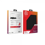 ZAGG iPad Air 13 (M2/M3) Kotelo Crystal Palace Folio Musta Läpinäkyvä