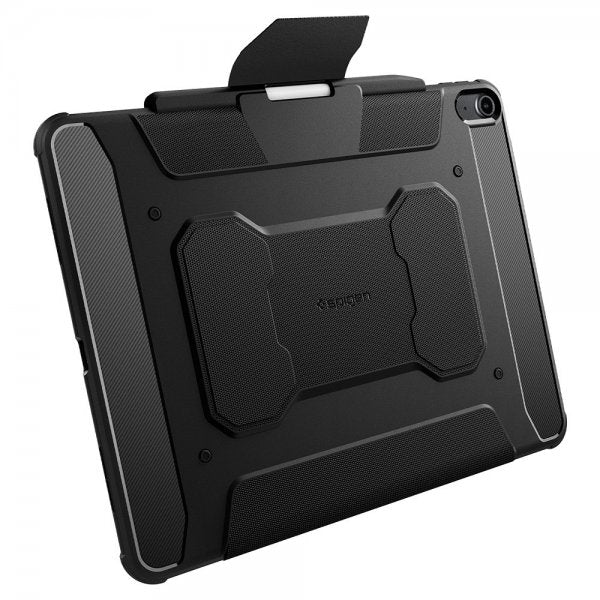 Spigen iPad Air 13 (M2/M3/M4) Suojakuori Rugged Armor Pro Musta